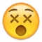 Cara con ojos tachados emoji en Apple iOS 9.0