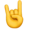Σημάδι των Κεράτων emoji στο iPhone (iOS 11.1)