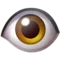 Eye emoji on iPhone