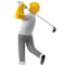 ️ Person Golfing emoji on Apple iOS 14.6