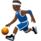 Person Bouncing Ball: Medium-Dark Skin Tone emoji on Apple iOS 10.0