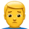 ️ Home amb les celles arrufades emoji a Apple iOS 10.0