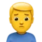️ Home amb les celles arrufades emoji a Apple iOS 17.4