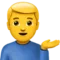 ️ Home donant la mà emoji a Apple iOS 10.0