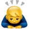 ️ Man Bowing emoji on Apple iOS 17.4