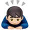 ️ Man Bowing: Light Skin Tone emoji on Apple iOS 12.2