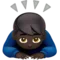 ️ Muž se uklání: tmavý odstín pleti emoji na Apple iOS 10.2