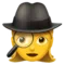 ️️ Kvindelig detektiv emoji på Apple iOS 10.0