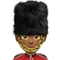 ️ Wachmann: Mittlerer bis dunkler Hautton Emoji auf Apple iOS 17.4