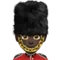 ️ Man Guard: Carnagione scura emoji su Apple iOS 17.4