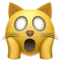 Weary Cat emoji on Apple iOS 17.4