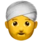 ️ Home amb turbant emoji a Apple iOS 11.1