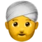 ️ Home amb turbant emoji a Apple iOS 17.4