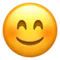 Smiling Face with Smiling Eyes emoji on Apple iOS 14.2