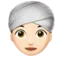 ️ Woman Wearing Turban: Light Skin Tone emoji on Apple iOS 17.4
