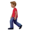 ️ Lelaki Berjalan: Ton Kulit Sederhana emoji di Apple iOS 17.4