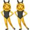 ️ Women with Bunny Ears emoji on Apple iOS 13.1