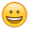 Față rânjitoare emoji pe Apple iOS 9.1