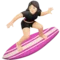 ️ Woman Surfing: Light Skin Tone emoji on Apple iOS 10.2