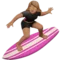 ️ Woman Surfing: Medium Skin Tone emoji on Apple iOS 10.2