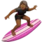 ️ Woman Surfing: Medium-Dark Skin Tone emoji on Apple iOS 10.2