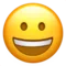 Grinning Face emoji on iPhone