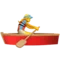 ️ Woman Rowing Boat emoji on Apple iOS 17.4