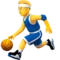 ️️ Man Bouncing Ball emoji on Apple iOS 13.2