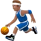 ️ Man Bouncing Ball: Medium Skin Tone emoji on Apple iOS 13.3
