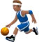 ️ Man Bouncing Ball: Medium Skin Tone emoji on Apple iOS 17.4