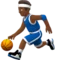 Man Bouncing Ball: Medium-Dark Skin Tone emoji on iPhone