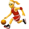 ️️ Woman Bouncing Ball emoji on Apple iOS 10.0