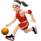 ️ Woman Bouncing Ball: Light Skin Tone emoji on Apple iOS 10.0