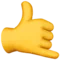 Call Me Hand emoji on Apple iOS 12.1