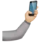 Selfie: Medium-Light Skin Tone emoji on iPhone