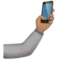 Selfie: Warna Kulit Sedang emoji di Apple iOS 17.4