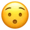 Tyst ansikte emoji på Apple iOS 17.4