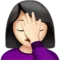 Woman Facepalming: Light Skin Tone emoji on iPhone