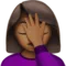 ️ Woman Facepalming: Medium-Dark Skin Tone emoji on Apple iOS 17.4