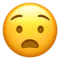 Față chinuită emoji pe Apple iOS 16.4
