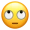 Face with Rolling Eyes emoji on Apple iOS 13.2