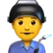 Fabrieksarbeider emoji op Apple iOS 11.3