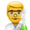 Nhà khoa học nam emoji trên Apple iOS 17.4