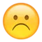 Kaşlarını çatan yüz Apple üzerinde emoji iOS 9.1