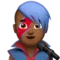 Cantant: To de pell mitjà-fosc emoji a Apple iOS 14.2