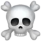 ️ Kranie og korsknogler emoji på Apple iOS 12.1