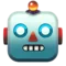 Robot emoji on Apple iOS 10.2