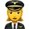 ️ Pilotka emoji na Apple iOS 11.1