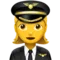 ️ Pilotka emoji na Apple iOS 17.4