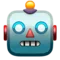 Robot emoji on iPhone